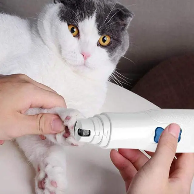 Alt view image 3 of 7 - ICB Pet Nail Grinder Cordless Portable - Comfortable Use Does Not Hurt The Sensitive Parts Of Your Pet Like A Normal Nail Clipper