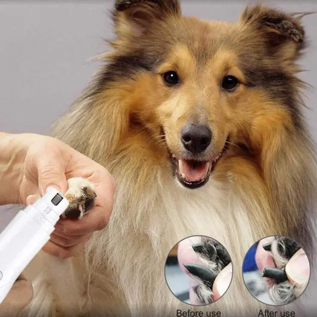 Alt view image 4 of 7 - ICB Pet Nail Grinder Cordless Portable - Comfortable Use Does Not Hurt The Sensitive Parts Of Your Pet Like A Normal Nail Clipper