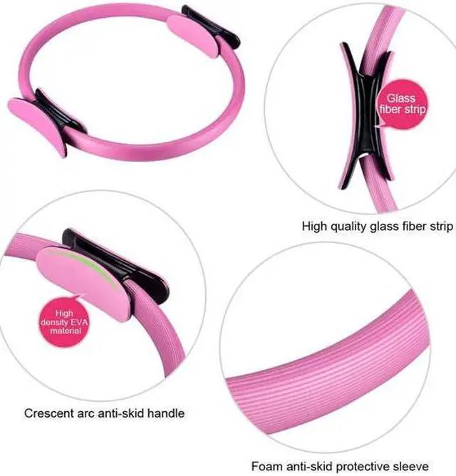 Alt view image 7 of 7 - Yoga and Pilates Ring - Pink