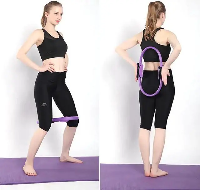 Alt view image 5 of 7 - Yoga and Pilates Ring - Purple