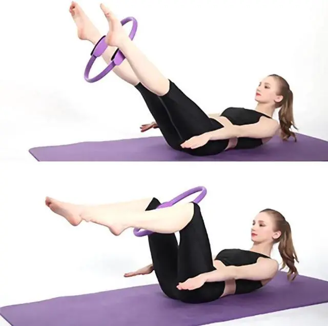 Alt view image 7 of 7 - Yoga and Pilates Ring - Purple