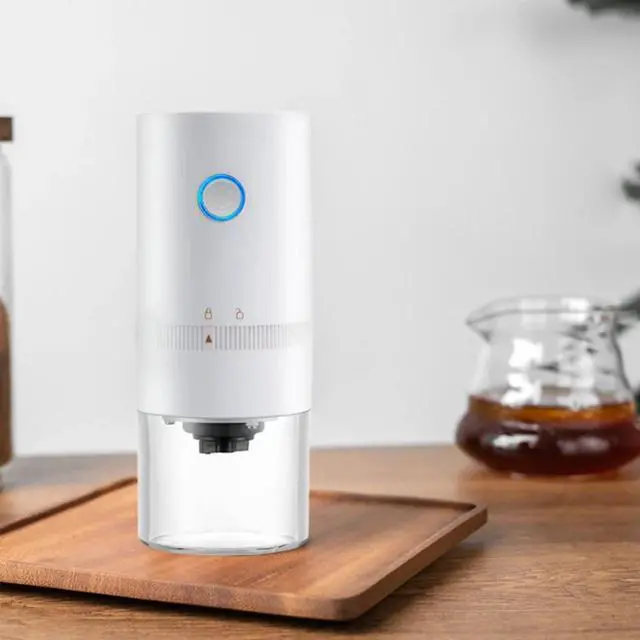 Alt view image 4 of 5 - USB Coffee Grinder - White