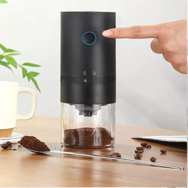 Alt view image 5 of 5 - USB Coffee Grinder - Black