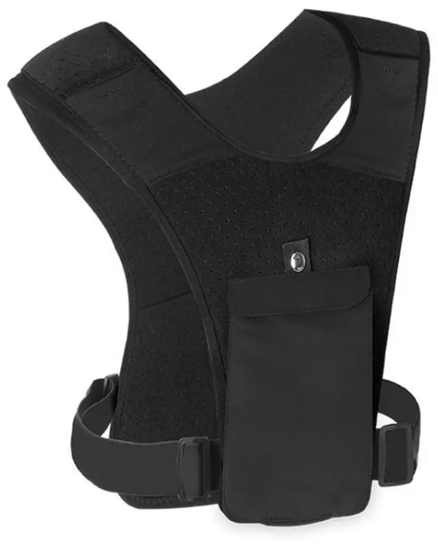 Alt view image 2 of 6 - Running Smartphone Holder Vest - Black