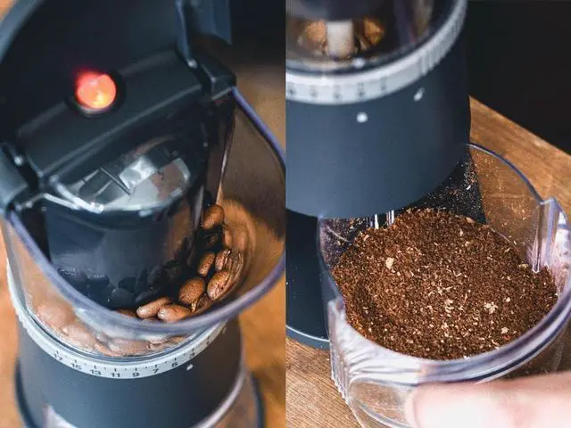Alt view image 4 of 6 - Purefresh Pro Portable Electric Coffee Grinder, washable Coffee Grinder, 17-Kind Adjustable Coarseness, Precision Ceramic Knife, Taiwan-made (Professionals) Pearl White
