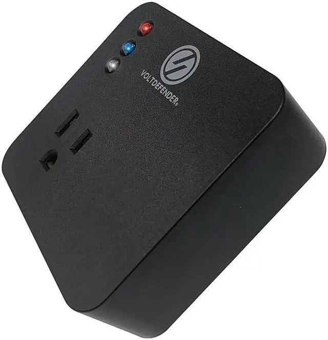 Alt view image 3 of 7 - Adjustable Voltage Protector VOLTDEFENDER VP-1 Single Outlet