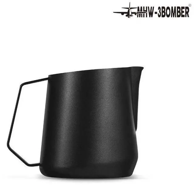 Main image of MHW-3BOMBER GT Milk Pitcher Matte Black 600ml