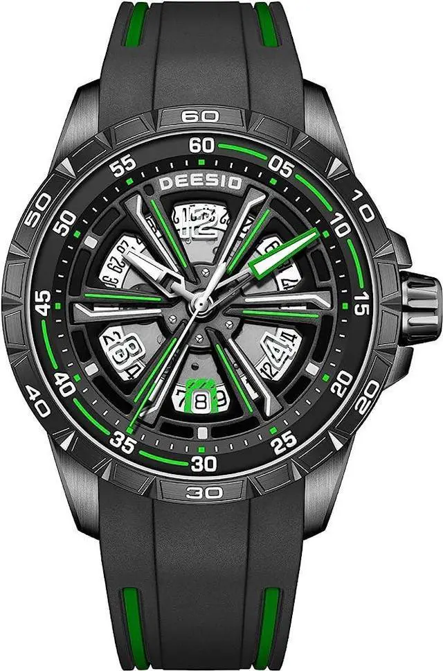 Main image of DEESIO Automatic Watch for Men Men's Watches Analog Automatic Mechanical Watches Self-Winding Mechanical Wrist Watch Luxury Business
