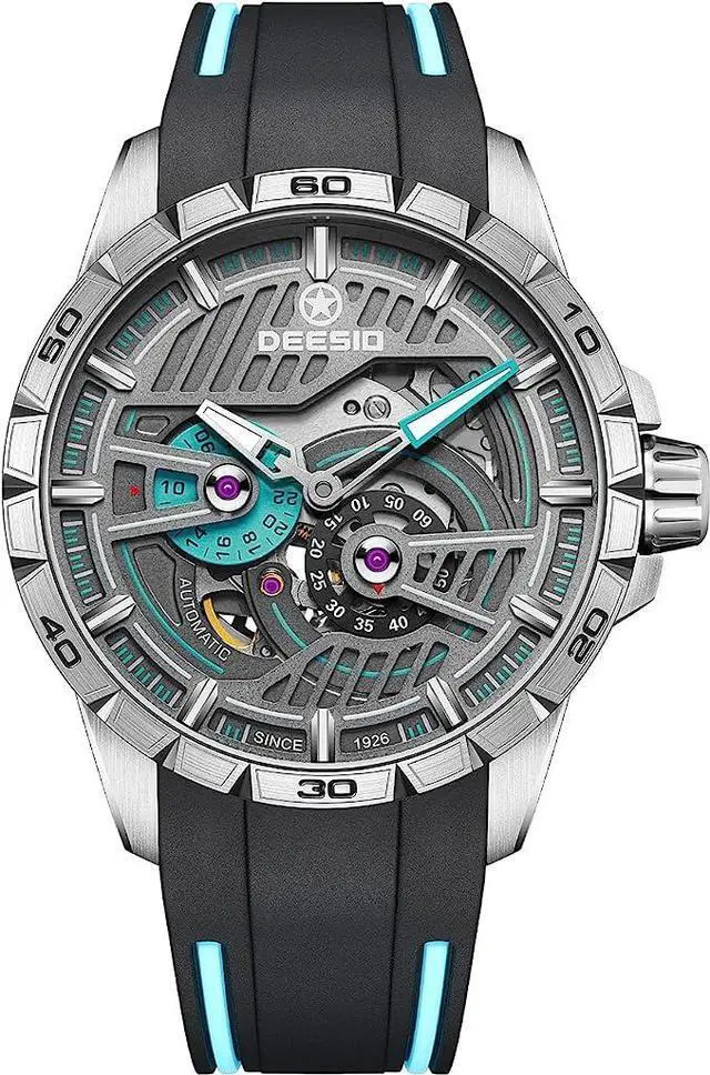 Main image of DEESIO Automatic Watch for Men Men's Watches Analog Automatic Mechanical Watches Self-Winding Mechanical Wrist Watch Luxury Business