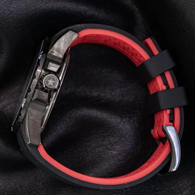 Alt view image 3 of 4 - DEESIO Watches for Men, 43mm Automatic Mechanical Watch for Men 50 Meter Diving Depth Sport Luminous Sapphire Mens Watch Calendar Luxury Fashion Waterproof, Mechanical Watch