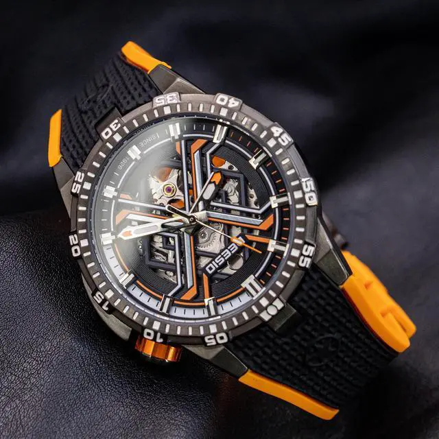 Alt view image 4 of 4 - DEESIO Automatic Watch for Men, 43mm Automatic Mechanical Watch for Men 50 Meter Diving Depth Sport Luminous Sapphire Mens Watch Calendar Luxury Fashion Waterproof, Mechanical Watch