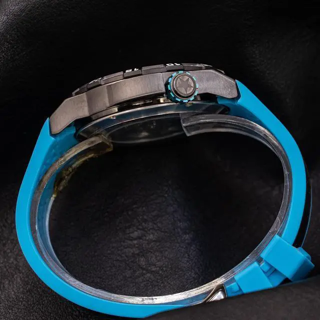 Alt view image 3 of 4 - DEESIO Watches for Men, 43mm Automatic Mechanical Watch for Men 50 Meter Diving Depth Sport Luminous Sapphire Mens Watch Calendar Luxury Fashion Waterproof, Mechanical Watch