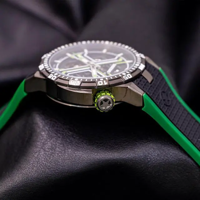 Alt view image 4 of 4 - DEESIO Watches for Men, 43mm Automatic Mechanical Watch for Men 50 Meter Diving Depth Sport Luminous Sapphire Mens Watch Calendar Luxury Fashion Waterproof, Mechanical Watch