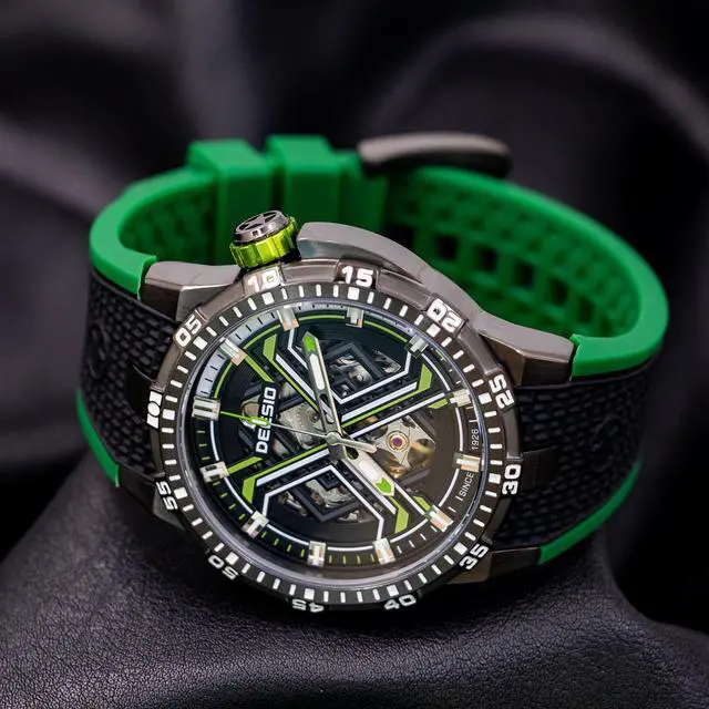Alt view image 3 of 4 - DEESIO Watches for Men, 43mm Automatic Mechanical Watch for Men 50 Meter Diving Depth Sport Luminous Sapphire Mens Watch Calendar Luxury Fashion Waterproof, Mechanical Watch