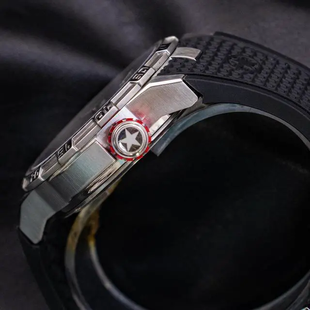 Alt view image 3 of 4 - DEESIO Automatic Watch for Men, 43mm Automatic Mechanical Watch for Men 50 Meter Diving Depth Sport Luminous Sapphire Mens Watch Calendar Luxury Fashion Waterproof, Mechanical Watch