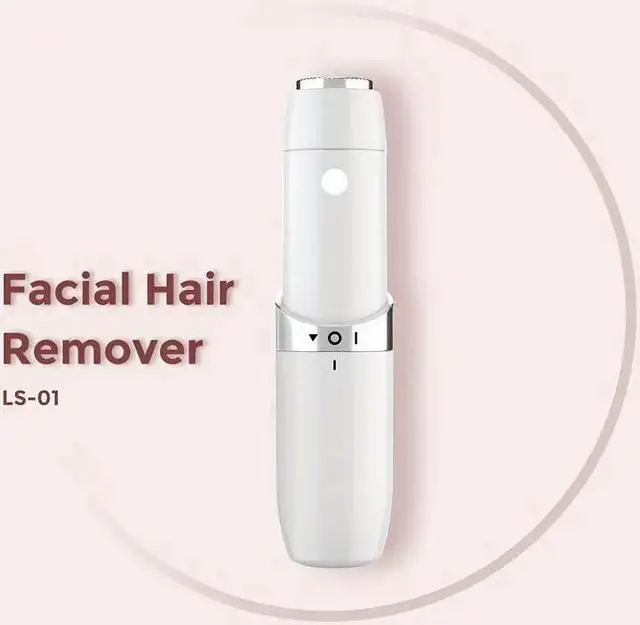 Alt view image 2 of 5 - Lairlux Small Dermaplaning Remover Tools Facial Hair Removal For Women, Mini Facial Shaver Portable Electric Razor