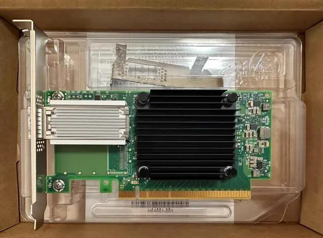 Alt view image 2 of 2 - MCX515A-CCAT Ethernet Card 100GbE 1x QSFP28 port PCIe3.0 x16 ConnectX-5 CX515A