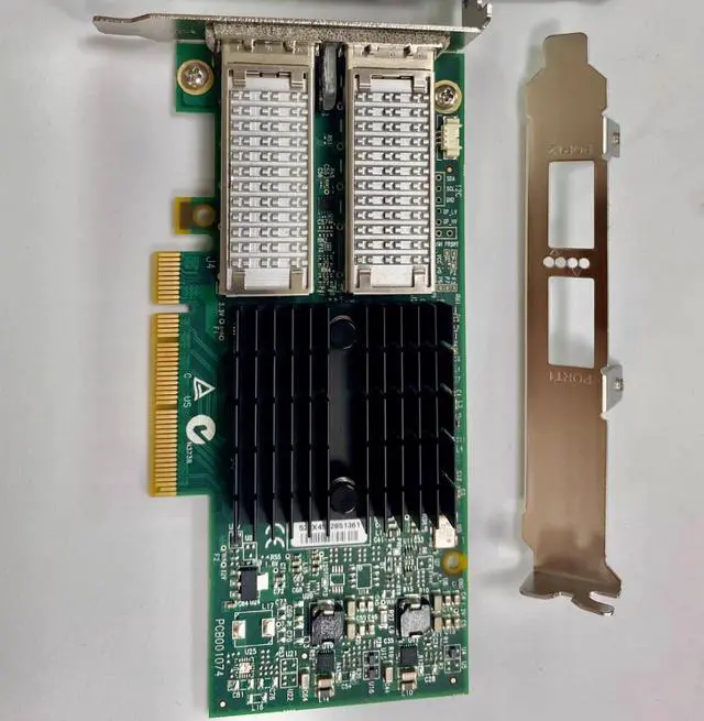 Alt view image 2 of 3 - MCX314A-BCCT Mellanox CX314A ConnectX-3 Pro 40GbE Dual-Port Ethernet QSFP+ NIC