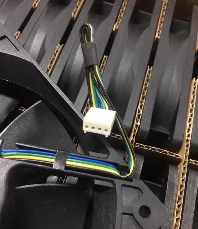 Alt view image 3 of 4 - Original AVC DS12025B12H fan 120*120*25mm 12V 0.75A 12CM 4pin PWM #M730 QL