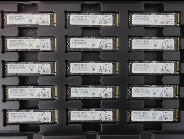 Alt view image 5 of 6 - NEW Samsung PM9A1 1TB PCIe Gen 4 NVME SSD 7000MBs 2023 MODEL Solid State Drive