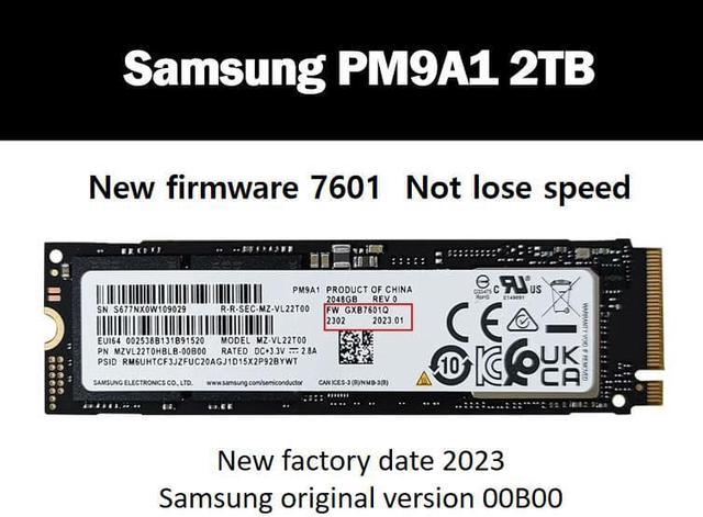 M.2 Samsung PM9A1 1T SSD for PS5 extension Storage PCI-E 4.0 Free Heat – ET  TECH