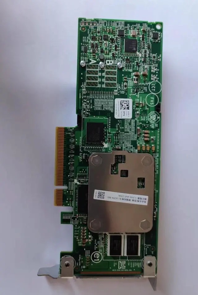 Alt view image 2 of 2 - Dell R740 R640 Perc H750 External Raid Adapter Card Battery & Cable HYM6Y 0HYM6Y