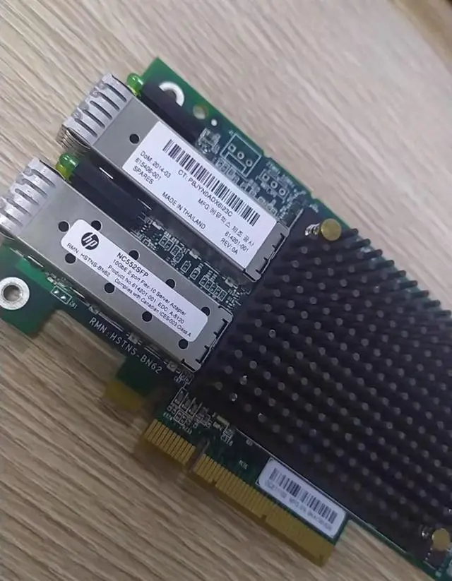 Main image of HPE NC552SFP 614203-B21 615406-001 614201-001 10Gb 10Gb network card