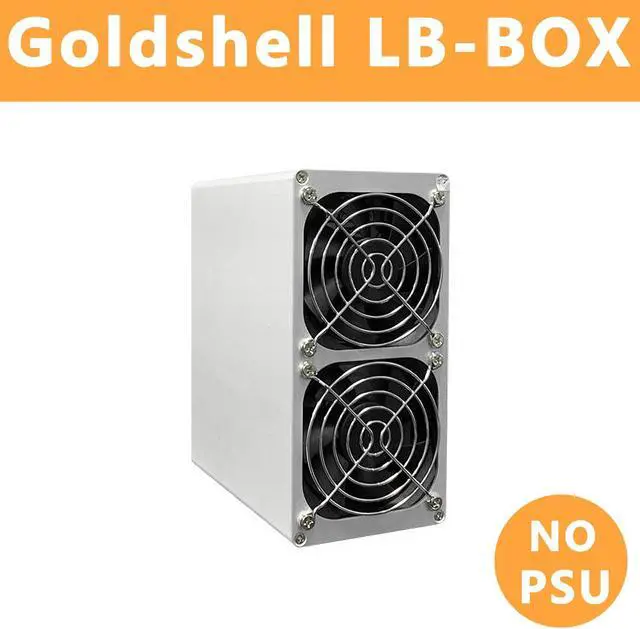 Alt view image 4 of 6 - Goldshell LB-BOX Miner 175GH/S 162W (Withou PSU) LBRY Credits Miner Low Noise Small Household Mining Machine Better than BITMAIN ANTMINER L3 L7 S9 S11 S17 S19 T17 E9