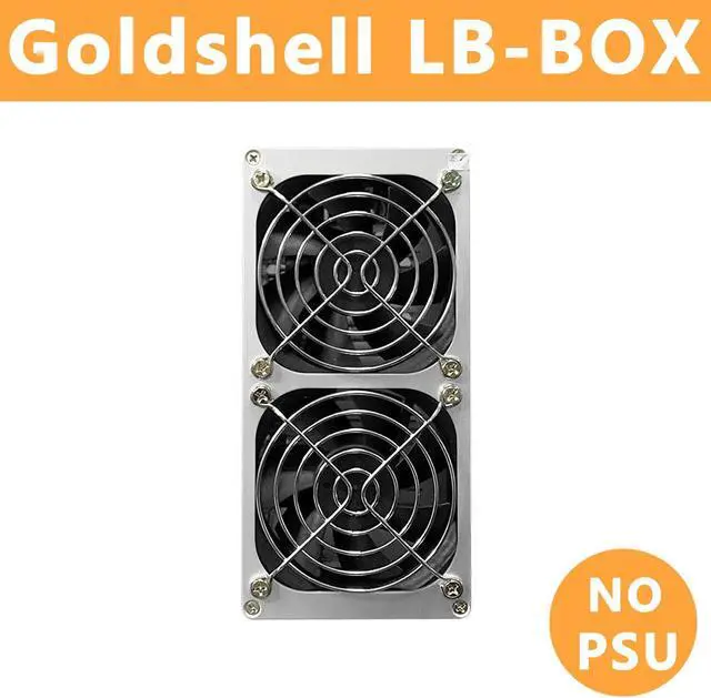 Alt view image 6 of 6 - Goldshell LB-BOX Miner 175GH/S 162W (Withou PSU) LBRY Credits Miner Low Noise Small Household Mining Machine Better than BITMAIN ANTMINER L3 L7 S9 S11 S17 S19 T17 E9