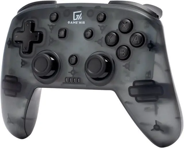 Main image of GAME'NIR BLACK SYMMETRY Wireless Switch Controller, Ergonomic Switch Pro Controller for Switch/Switch Lite/Switch OLED with Dual Motor, Gyro Axis, Turbo Function, 5 Level Vibration