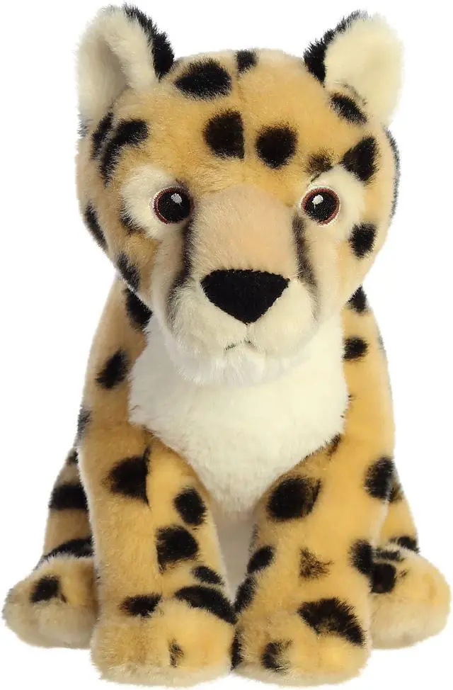Alt view image 3 of 7 - Aurora® - Small Gold Eco Nation - 9" Cheetah - Eco-Friendly Stuffed Animal