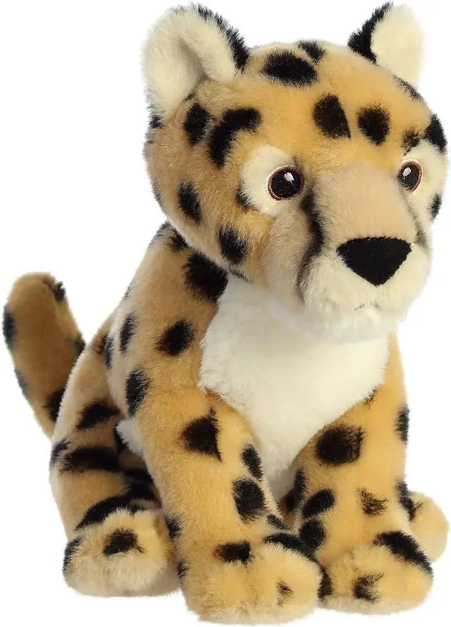 Alt view image 4 of 7 - Aurora® - Small Gold Eco Nation - 9" Cheetah - Eco-Friendly Stuffed Animal