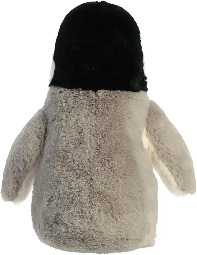 Alt view image 6 of 7 - Aurora® - Medium Gray Eco Nation - 9.5" Penguin - Eco-Friendly Stuffed Animal