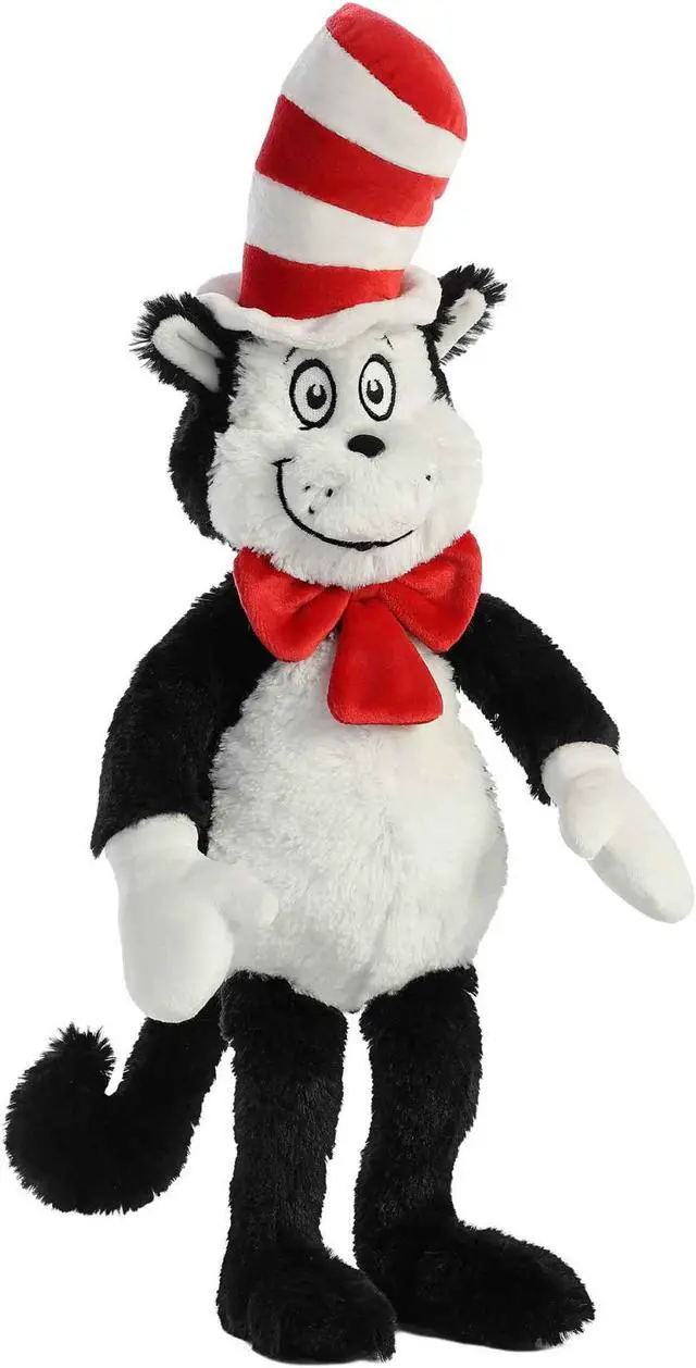Alt view image 4 of 7 - Aurora® - Large Multi-Color Dr. Seuss - 18" Cat In The Hat - Whimsical Stuffed Animal