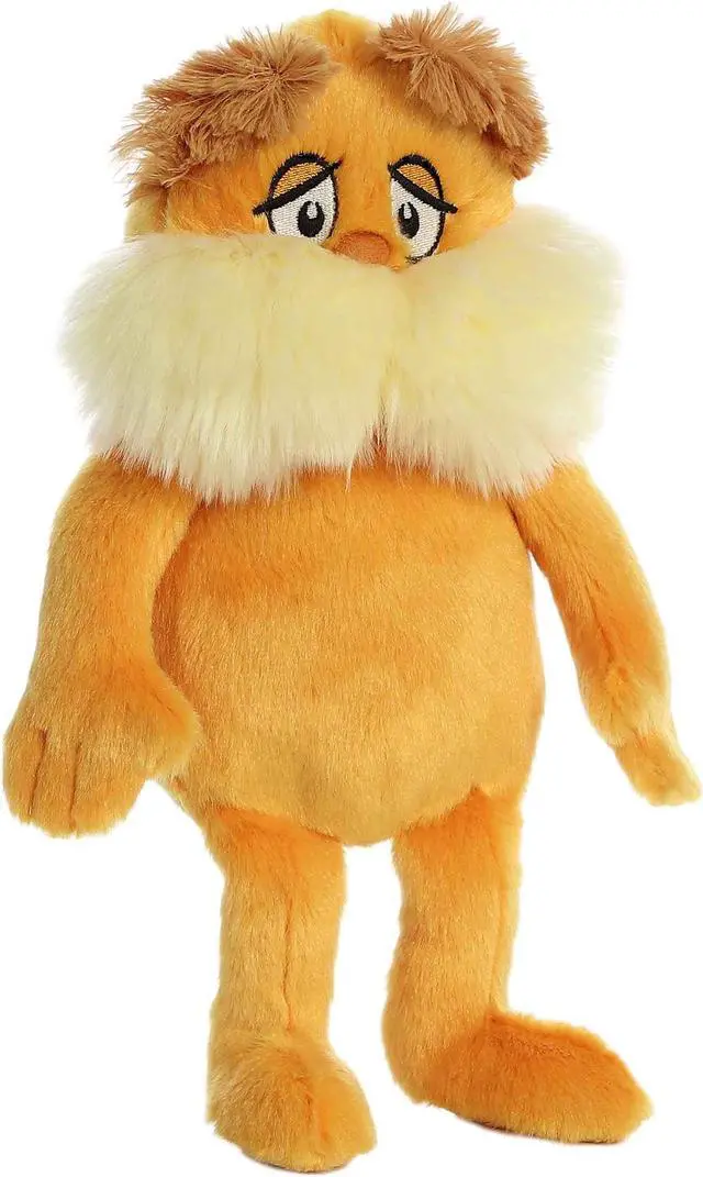 Alt view image 3 of 5 - Aurora® - Medium Orange Dr. Seuss - 12" The Lorax - Whimsical Stuffed Animal