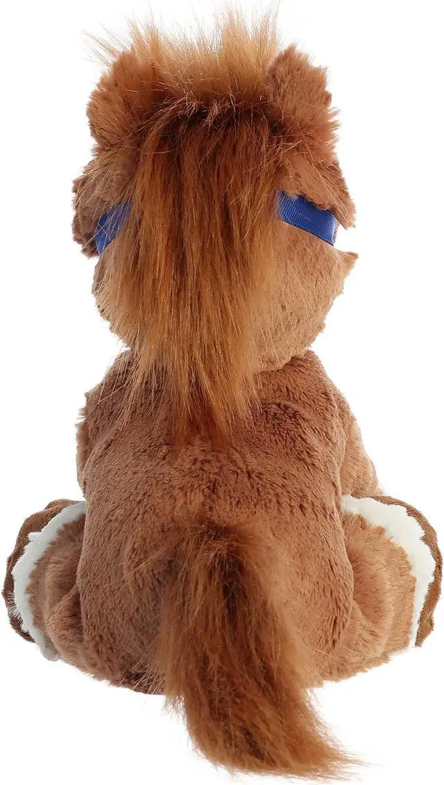 Alt view image 4 of 4 - Aurora® - Medium Brown Breyer® - 11" Chestnut Horse - Exquisite Stuffed Animal