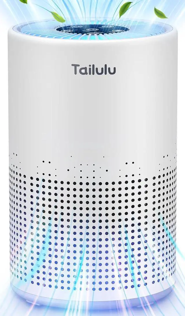 Main image of Air Purifiers for Bedroom Home Pets 800 Ft², Tailulu H13 True HEPA Air Filter Portable Air Purifier with 12dB Sleep Mode, Speed Control, Timer, Quiet Air Cleaner For Odor Dust Smoke Pollen AP050