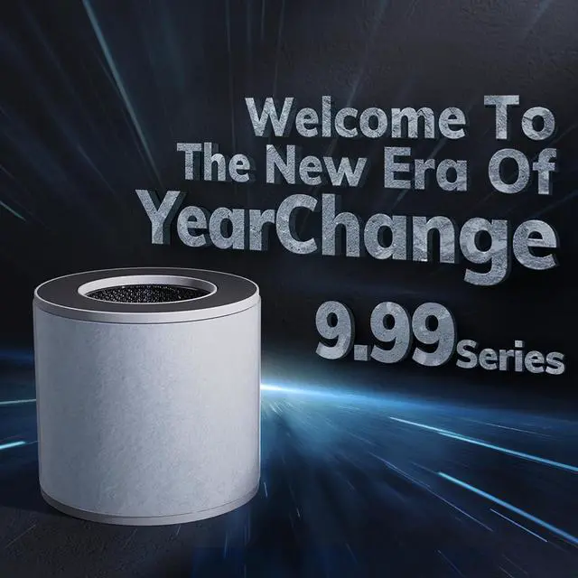 Alt view image 2 of 7 - With YearChange 5-in-1 Washable Filter, AEOCKY H13 HEPA Air Purifier for Home Bedroom Dorm, Portable Air Cleaner, Quiet as Pink Noise, Aroma Box, for Pollen Smoke Dust Pet Dander Odor Office Desktop