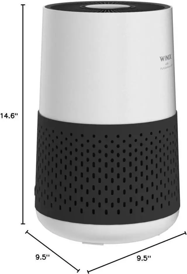 Alt view image 7 of 7 - A231 Air Purifier for Bedroom Up to 1110 Ft² in 1 Hr With Air Quality Monitor, True HEPA, Carbon Filter and Auto Mode, Captures Pet Allergies, Smoke, Dust