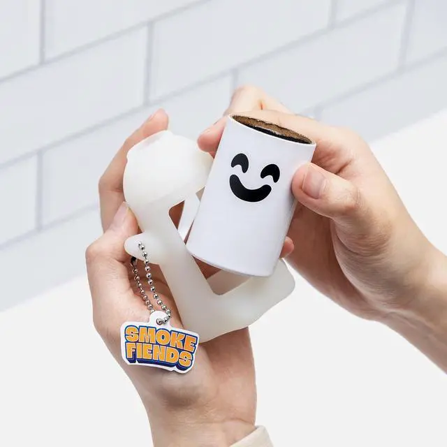 Alt view image 3 of 7 - Portable & Eco-Friendly Personal Air Filter | Discreet HEPA & Carbon Filtration | Biodegradable & Up to 300+ Uses | Keychain Design for On-the-Go Freshness (Trixx)