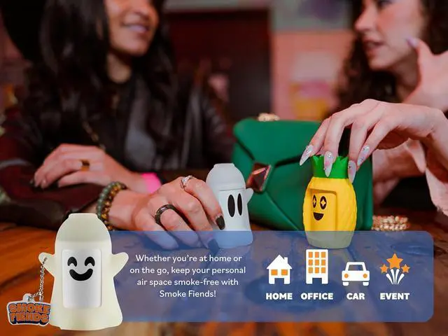 Alt view image 5 of 7 - Portable & Eco-Friendly Personal Air Filter | Discreet HEPA & Carbon Filtration | Biodegradable & Up to 300+ Uses | Keychain Design for On-the-Go Freshness (Trixx)