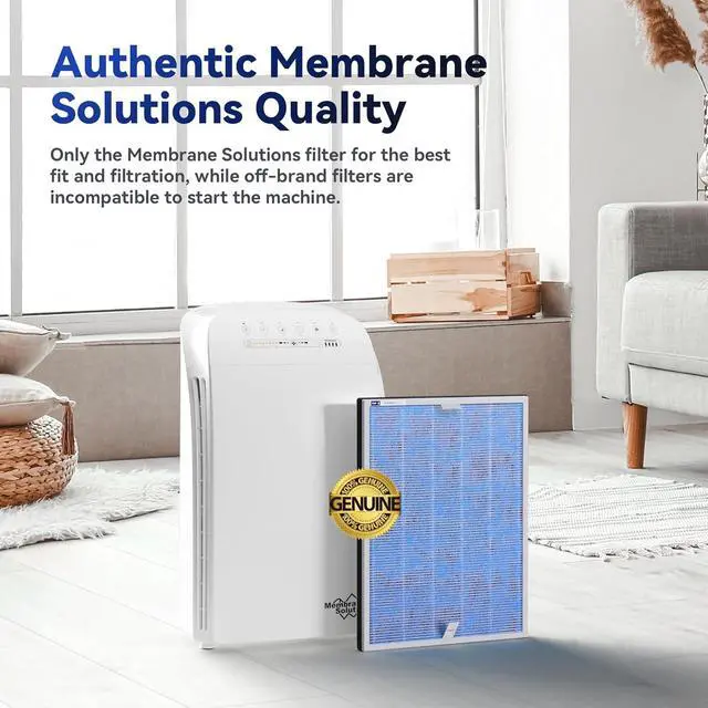 Alt view image 7 of 7 - Air Purifier for Home Large Room Up to 1590 sq ft. H13 True HEPA Filter Air Purifier for Bedroom 22db, 100% Ozone Free Air Cleaner for Smoke, Pet Odor Remove 99.97% Allergens, Dust, Pollen