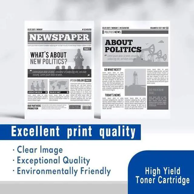 Alt view image 4 of 7 - 2PK TN450 Toner Cartridge for Brother HL-2270DW HL-2280DW HL-2240 Intellifax2840