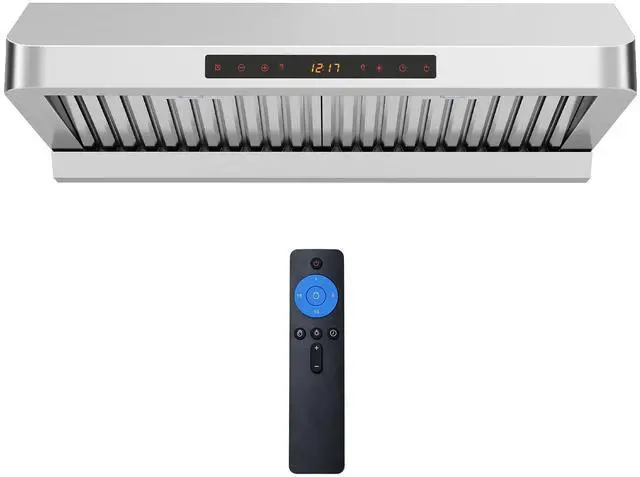 Main image of ARLIME 30 Inch Under Cabinet Range Hood, 900 CFM Kitchen Stove Vent w/Oil Collector, 4 Fan Speeds, Dimmable LED, 15 min Timer, Gesture/Touch/Remote Control & Dishwasher-Safe Baffle Filters