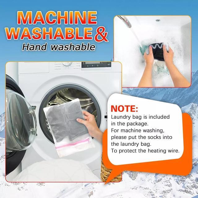 Alt view image 7 of 7 - 8000 Mah Rechargeable Heated Socks for Men Women-App Control Electric Socks, War
