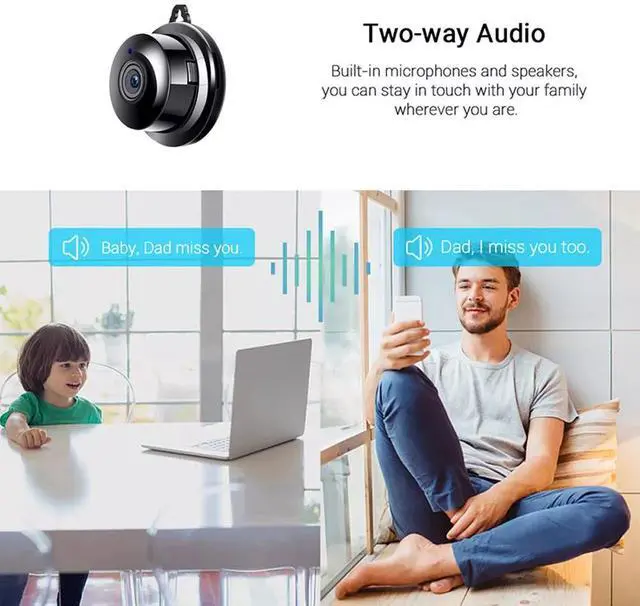 Alt view image 2 of 7 - CCTV Camera WiFi 1080P Wireless IR Indoor Outdoor Security Night Vision Home CAM