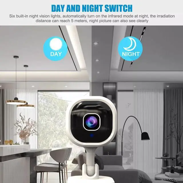 Alt view image 7 of 7 - 1080P HD Security Camera System Outdoor Indoor Home Wireless WiFi Night Camera