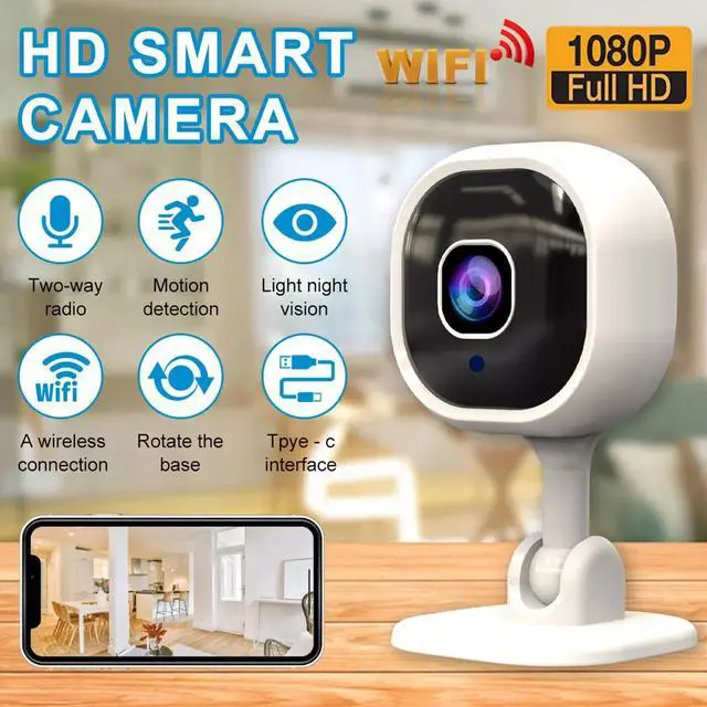 Alt view image 6 of 7 - 1080P HD Security Camera System Outdoor Indoor Home Wireless WiFi Night Camera