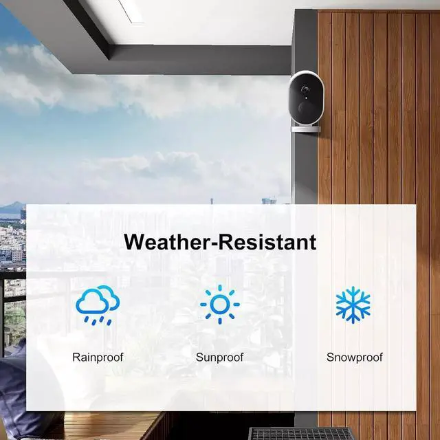 Alt view image 6 of 7 - WEWATCH IPF1 Security Wireless Camera, 1080P HD Video, PIR Detection Alarm, Nigh