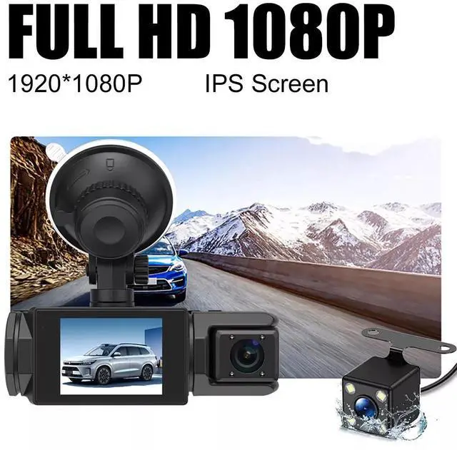 Alt view image 2 of 7 - 2024 WiFi Dash Cam Pro Car Camera Recorder Dual Front Rear HD 1080P Night Vision